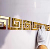 Acrylic Greek Mirror Wall Decor
