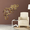 Acrylic Circle Ring Mirror Wall Decor