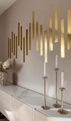Acrylic Mirror Rectangle Wall Stickers (Pack of 14)