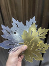 3D Acrylic Maple Leaf Mirror Wall Art  (Pack of 10)