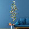 Acrylic Circle Ring Mirror Wall Decor