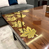 3D Acrylic Maple Leaf Mirror Wall Art  (Pack of 10)